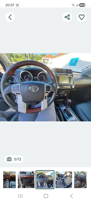 Toyota Land Cruiser GDJ 150 Tec Edition  Nacional 2016 7 lugares