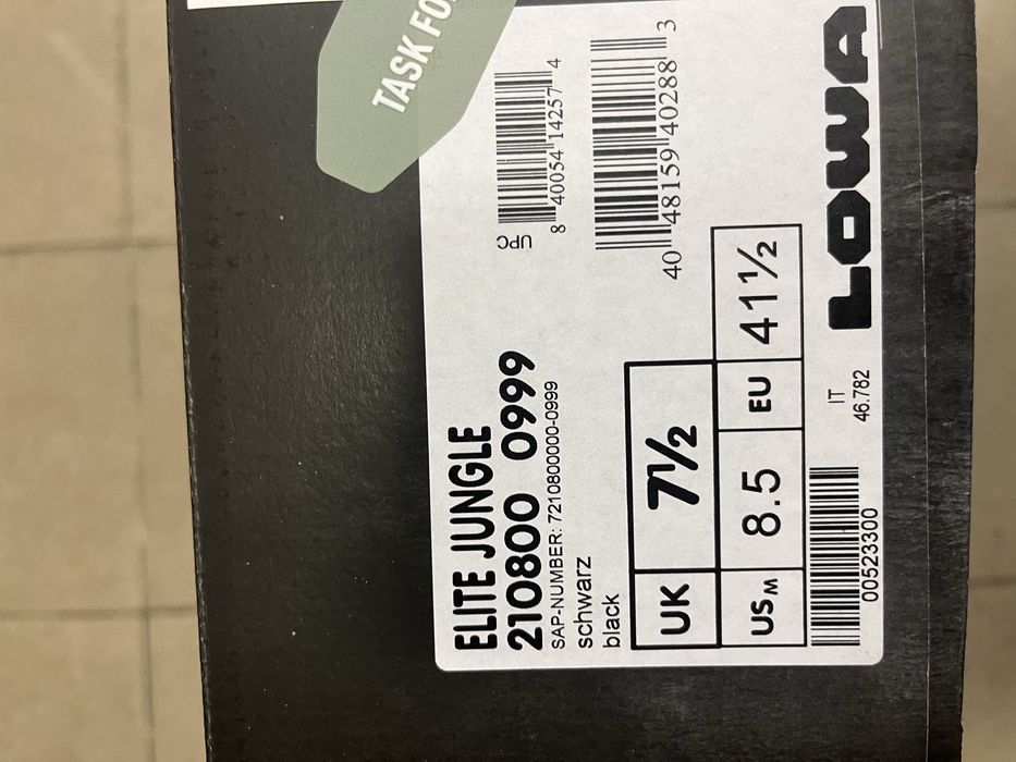 buty lowa elite jungle 41.5r nowe