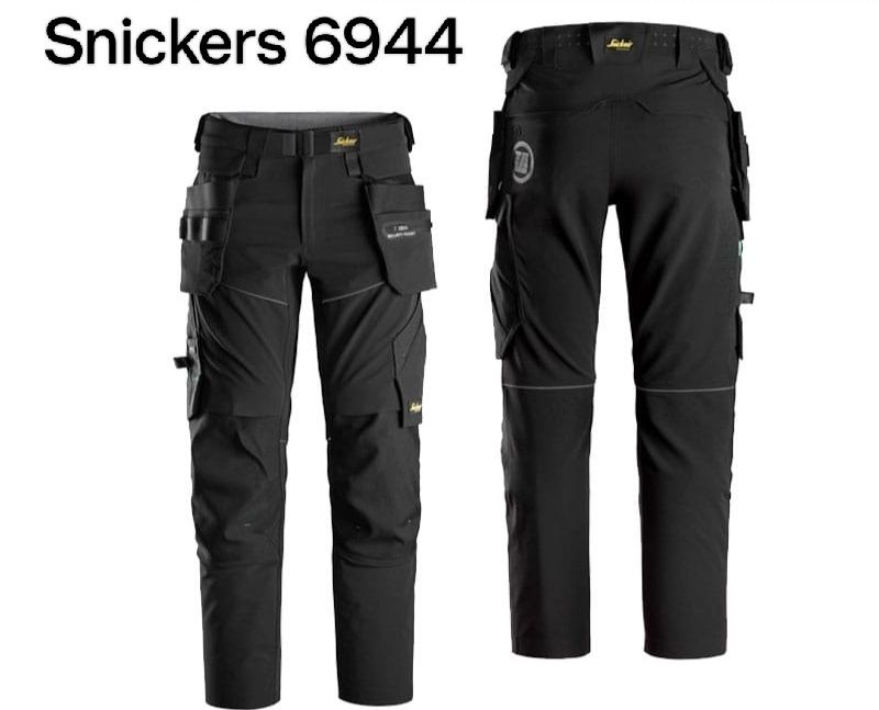 Spodnie robocze monterskie Snickers 6944 r.48,50 FullStretch Slim