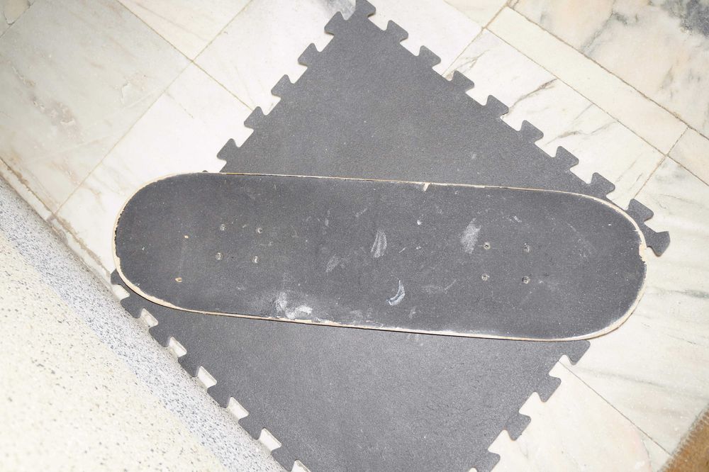 Tábua skate Oxelo: 1 euro