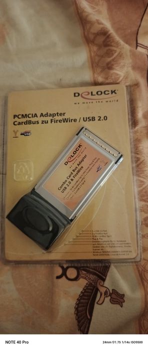adapter PCMCIA (CardBus) firmy Delock