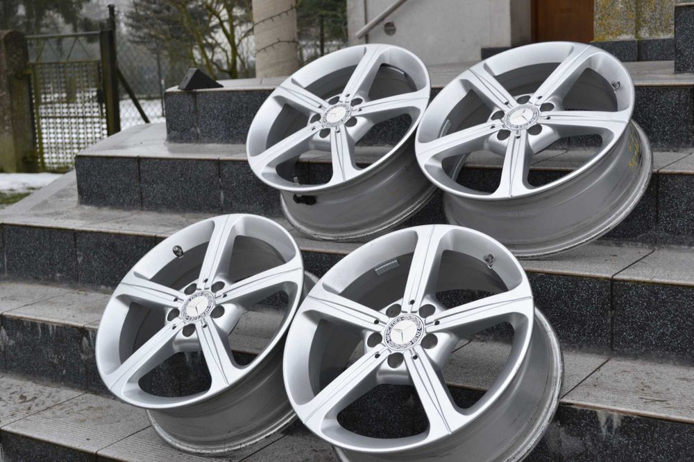 Alufelgi 5x112 Mercedes 17 Cali oryginalne