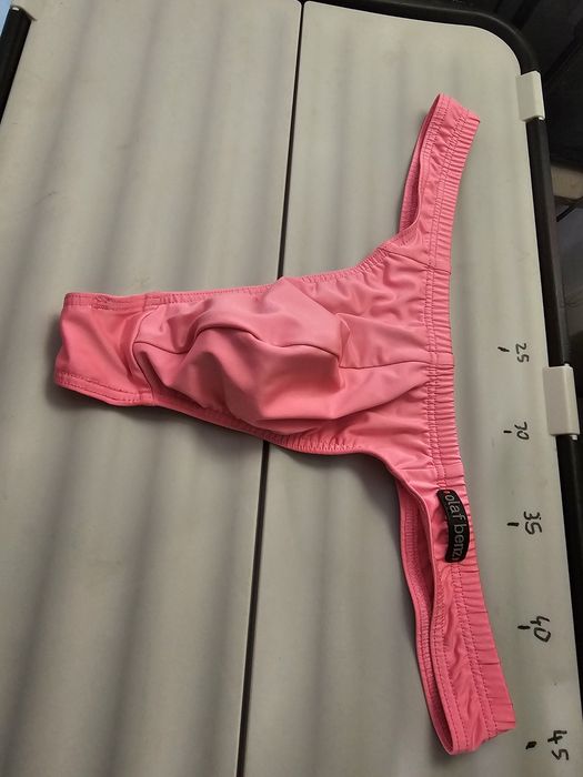 Olaf Benz męskie stringi kąpielówki L/XL różowe baby pink
