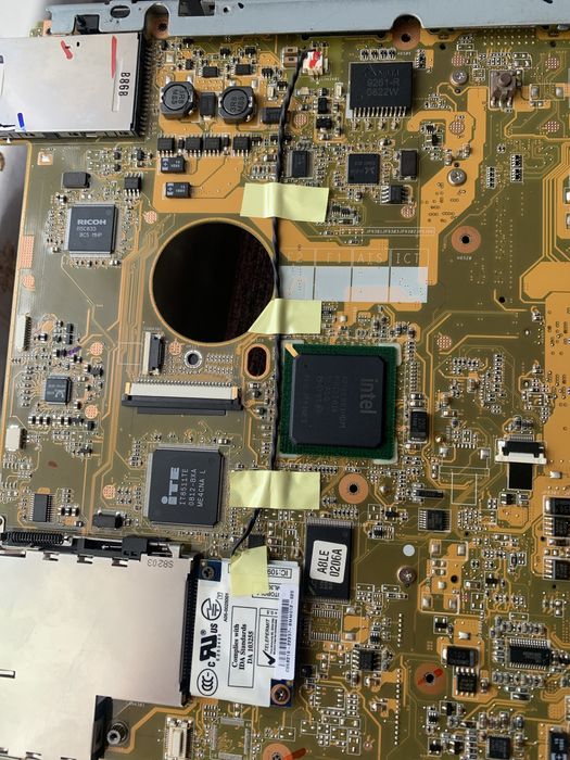 Материнская плата Asus x80l рабочая A8E/A8S/F8S