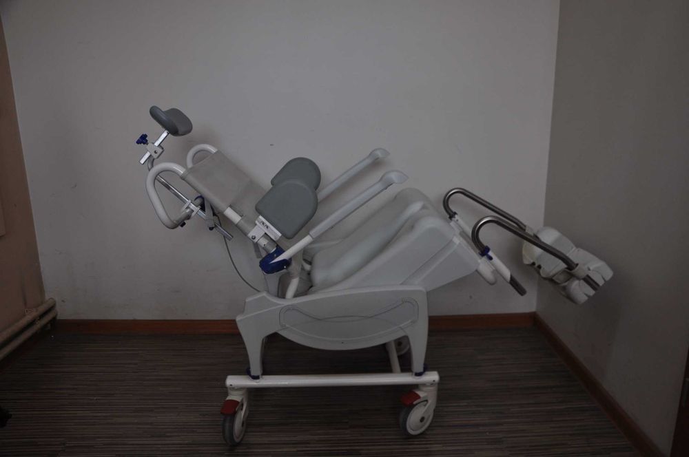 Aquatec Ocean ERGO Vip Wózek WC toaletowy KĄPIELOWY krzesło  FAKTURA