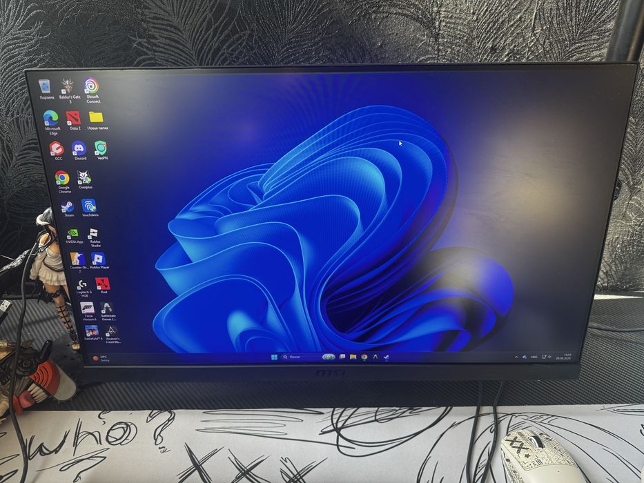 Продам монитор msi, ЕСТЬ ДЕФЕКТЫ!