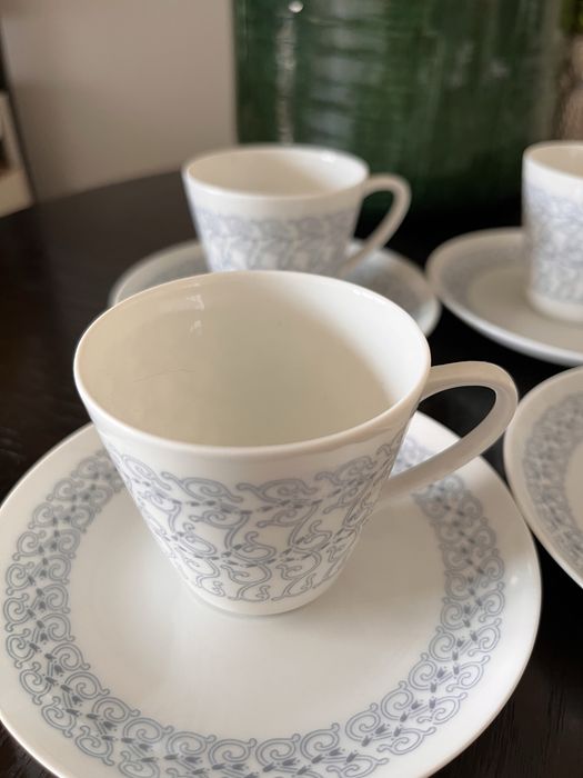 Serviço de chávenas café vintage