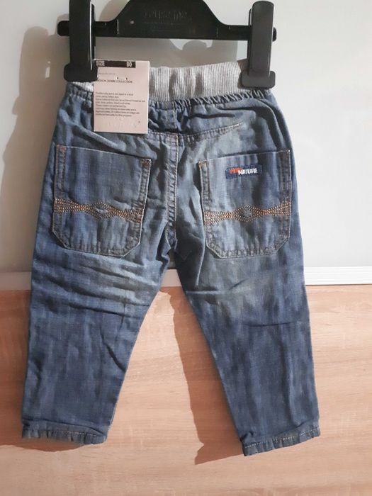 Spodnie jeansy chłopiec 80 Wójcik