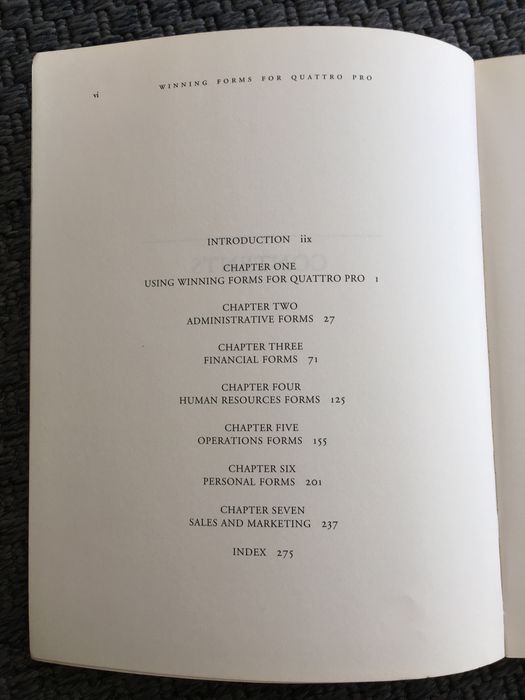 Winning Forms Quatro Pro