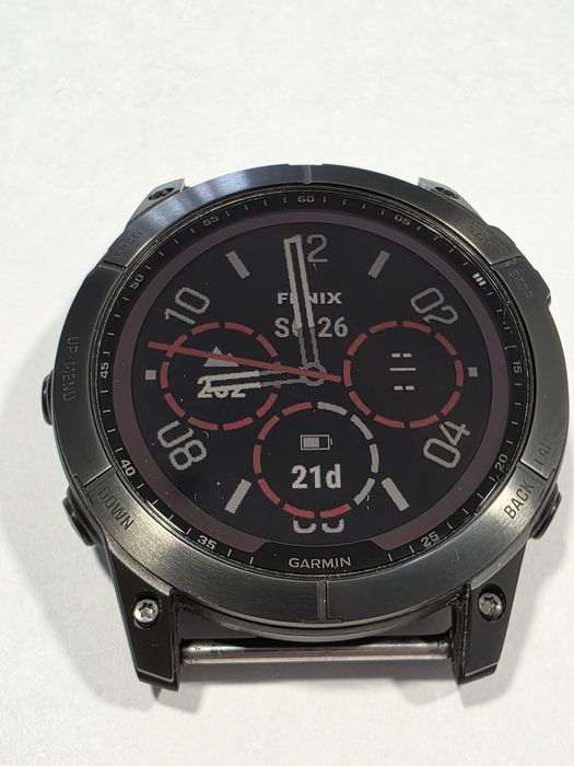 Garmin Fenix 7X Sapphire Solar Tytan w stanie idealnym