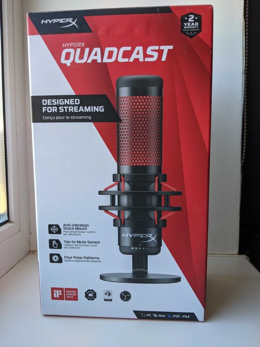 HyperX Quadcast (HX-MICQC-BK)