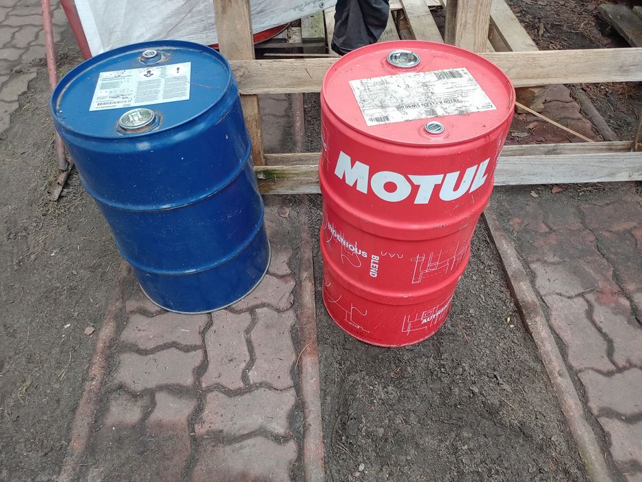 Beczki metalowe 60 litrów Wawa