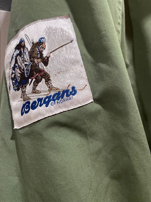 Kurtka oliwkowa trekkingowa Bergans of Norway xl