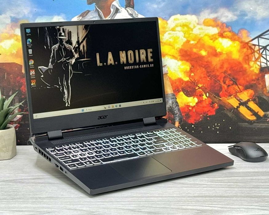 Свіжий Ігровий Acer Nitro AN515-58 / Core i5-12450H / ДДР4 24Гб / RTX