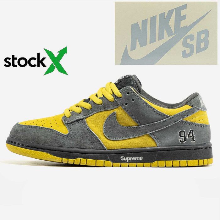 Чоловічі Кросівки Nike SB Dunk Low x Supreme 40-45 (Без Предоплати)