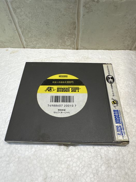 Sengoku Mahjong - gra na PC Engine / CoreGraFX / Turbografx - HuCard Hudson Soft vol. 10