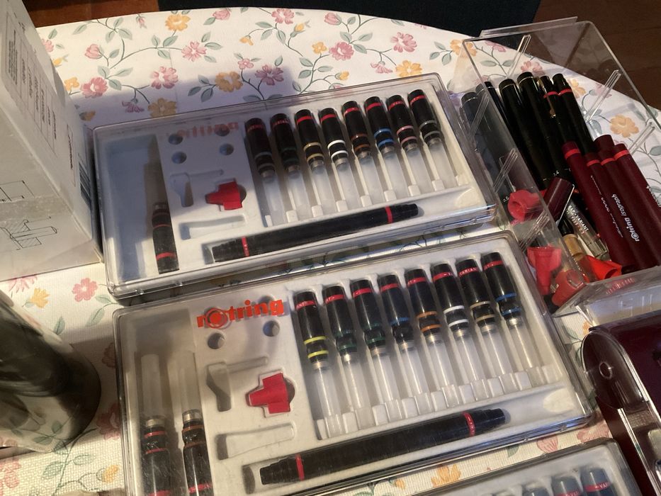 Conjunto de canetas ROTRING