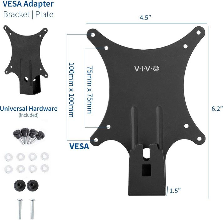 VIVO MOUNT-DLS024 VESA адаптер для Dell S2218 S2318 S2418 S2718