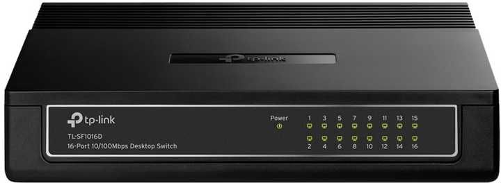 Комутатор свiтч switch TP-LINK TL-SF1016D