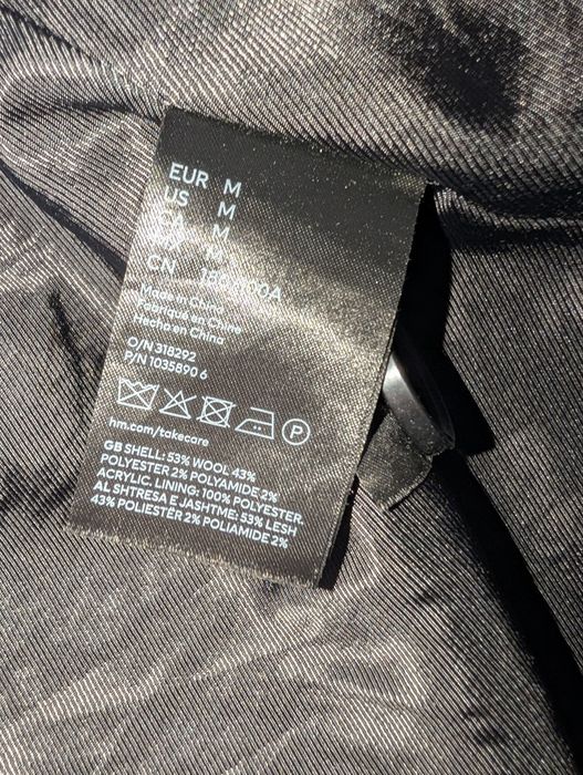 Теплое пальто HM H&M