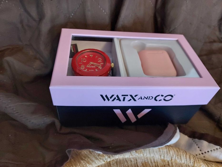 Conjunto de relógio watx and colours + auriculares Bluetooth