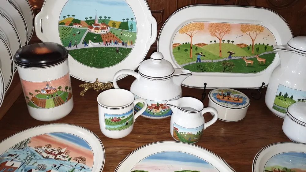 Гарний сервіз Villeroy&Boch Naif. Поштучно та сервізом.