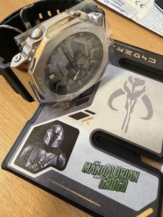 Nowy paragon gwarancja Casio GM 2100 Mandalorian