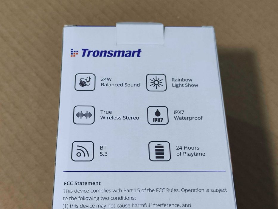 Bluetooth Speaker Tronsmart Mirtune C2 (24W, 24h battery life)64284477490051124