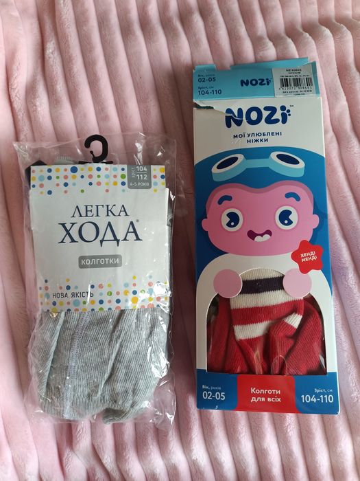 НОВІ колготи на дівчинку 104-110