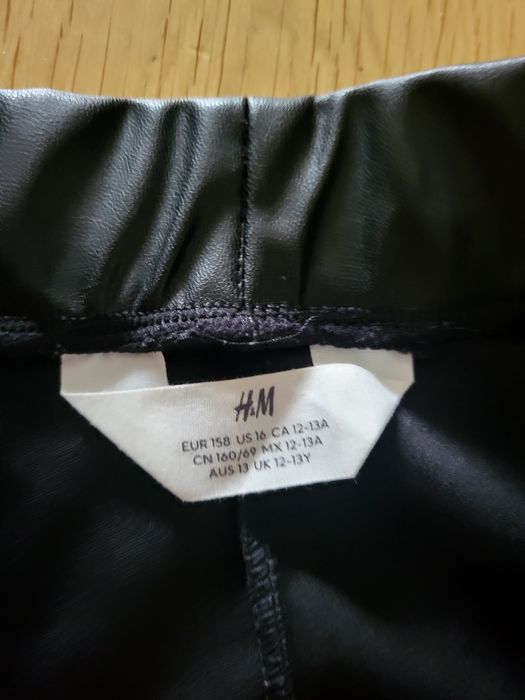 Leginsy H&M szerokie nogawki na 152 cm