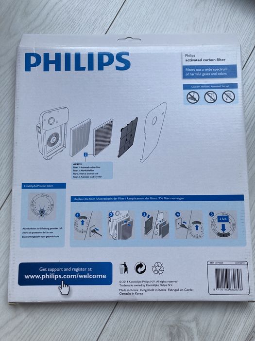 Oryginalny Filtr weglowy Philips AC4123/10