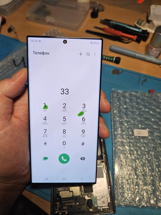 Дисплей Samsung S23 Ultra s23 ultra S918 екран оригінал модуль