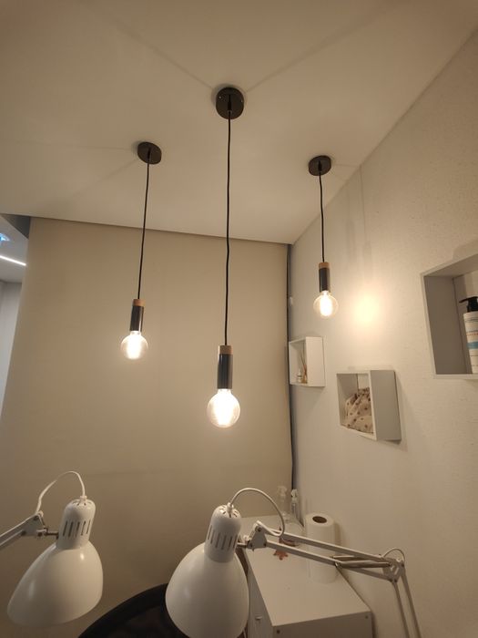 Vendo candeeiro e lâmpadas