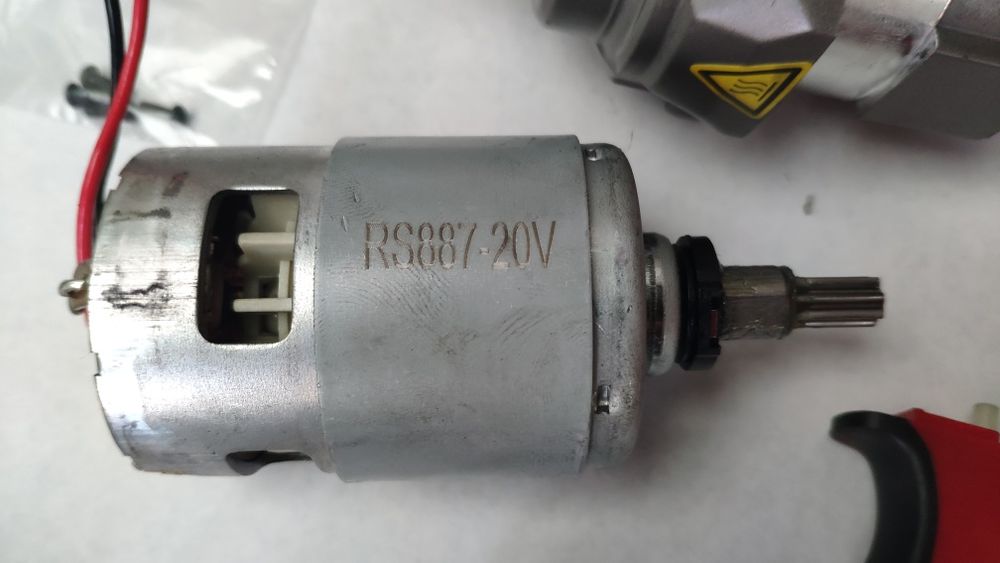 Parkside PEÇAS pistola chave de impacto PASSK 20-LI B2 PEÇAS