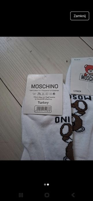 Skarpetki damskie mosichino 36-40