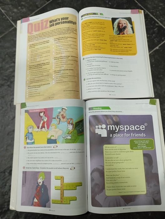 Livros escolares de inglês