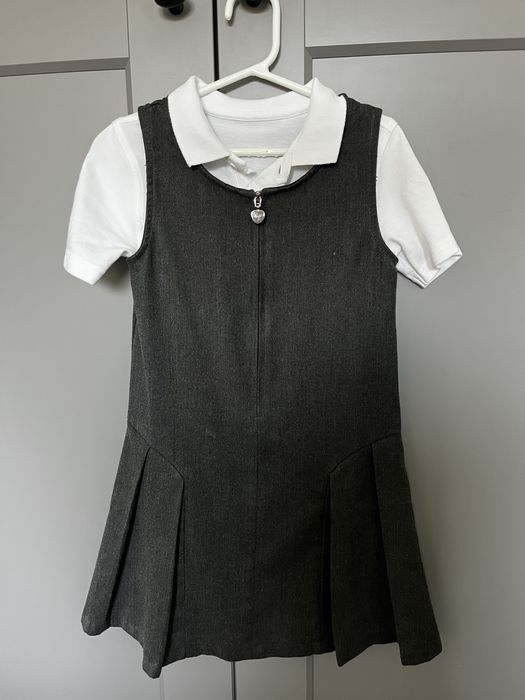 Sukienka szkolna plus polowka 116 TU