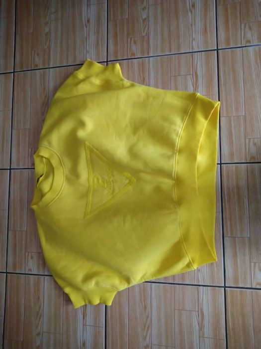Bluza ciepła żółta damska