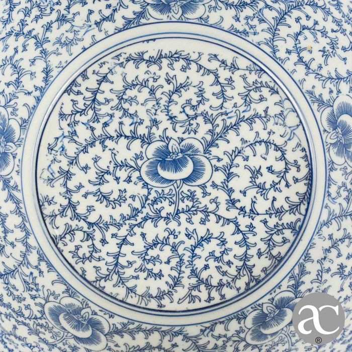 Bacia em porcelana da China, período República
