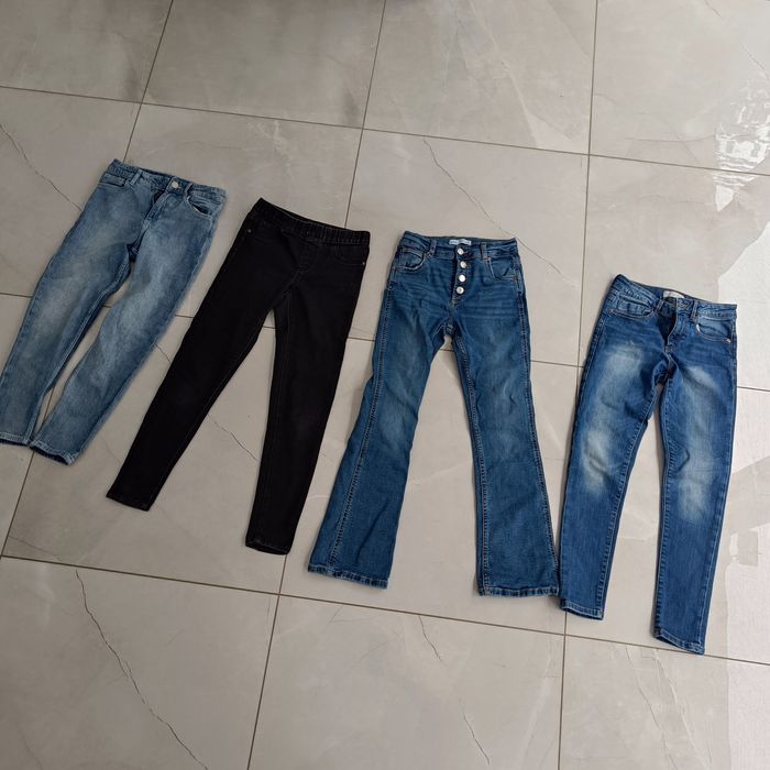 Spodnie dziewczęce 146