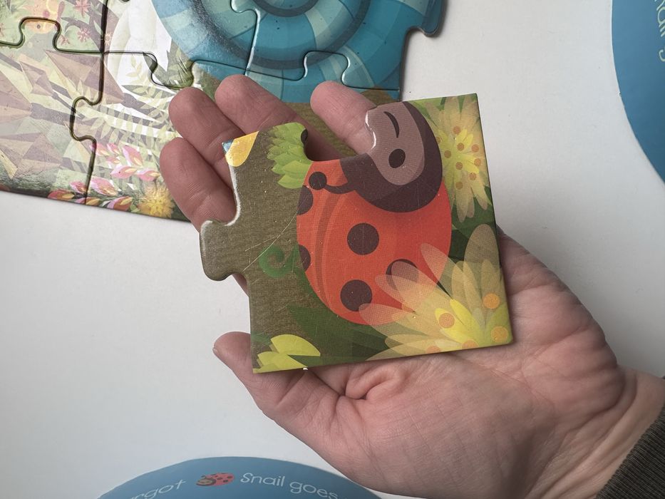 Дитячий пазл Джеко Djeco Равлик з крупними деталями