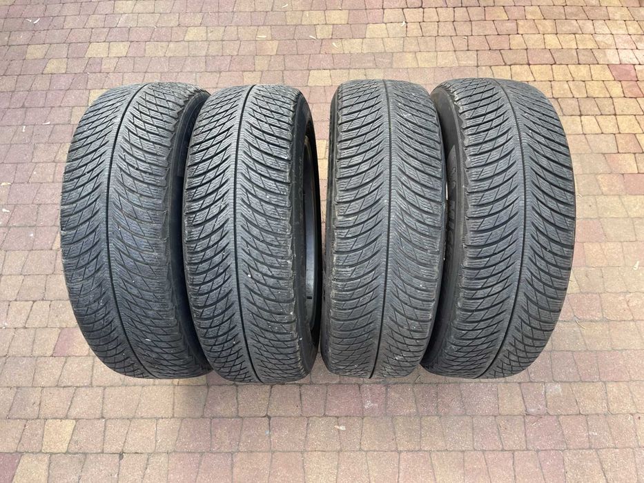 4145. Opony zimowe 235/60/18 Michelin Pilot Alpin 5 suv 7mm 2022r cena za 4szt