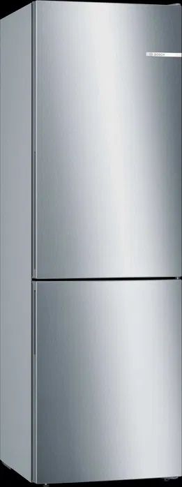 Frigorífico Combinado BOSCH KGE36AICA (Low Frost - 186 cm - 308 L - Inox)