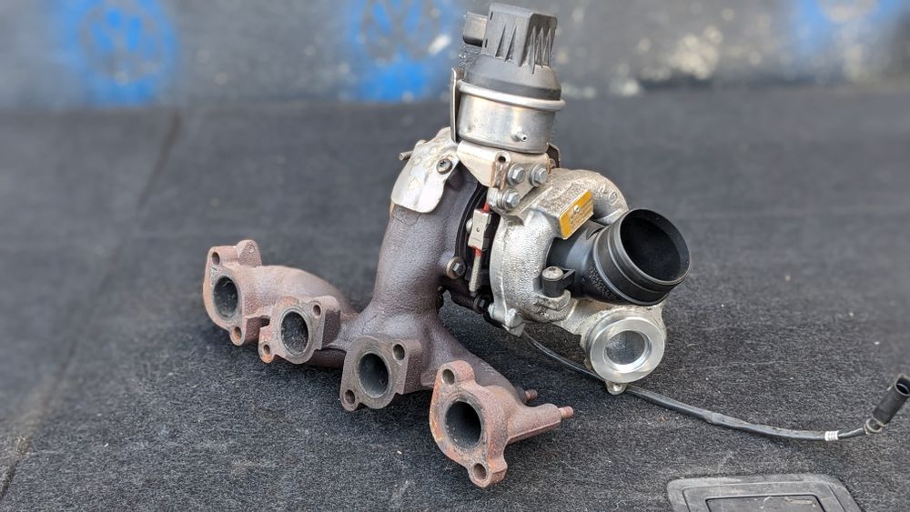 турбина 2.0 170кс CBB CBA seat altea leon passat b6 b7 CC golf 6 skoda