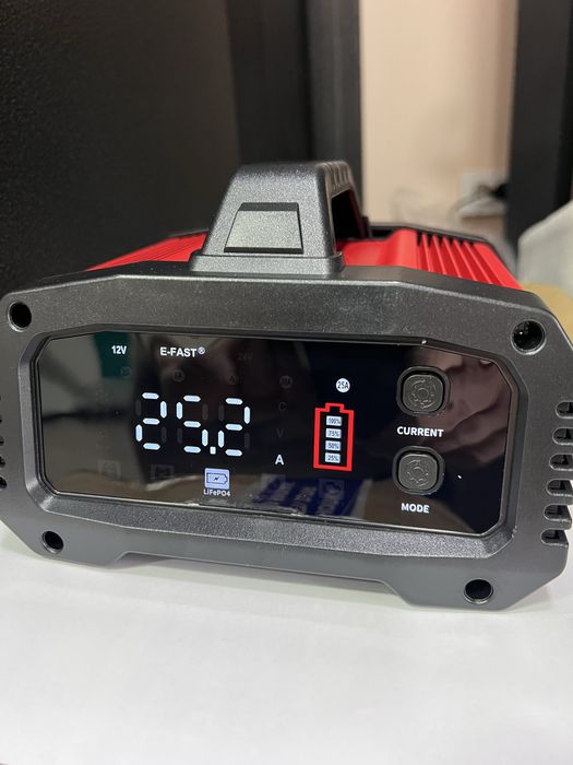 Зарядное устройство импульсное мощное 25а 12в/24в  Бустер