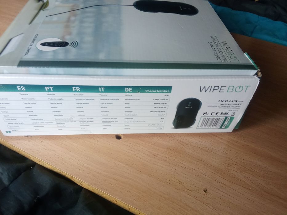 Máquina automática limpeza vidros