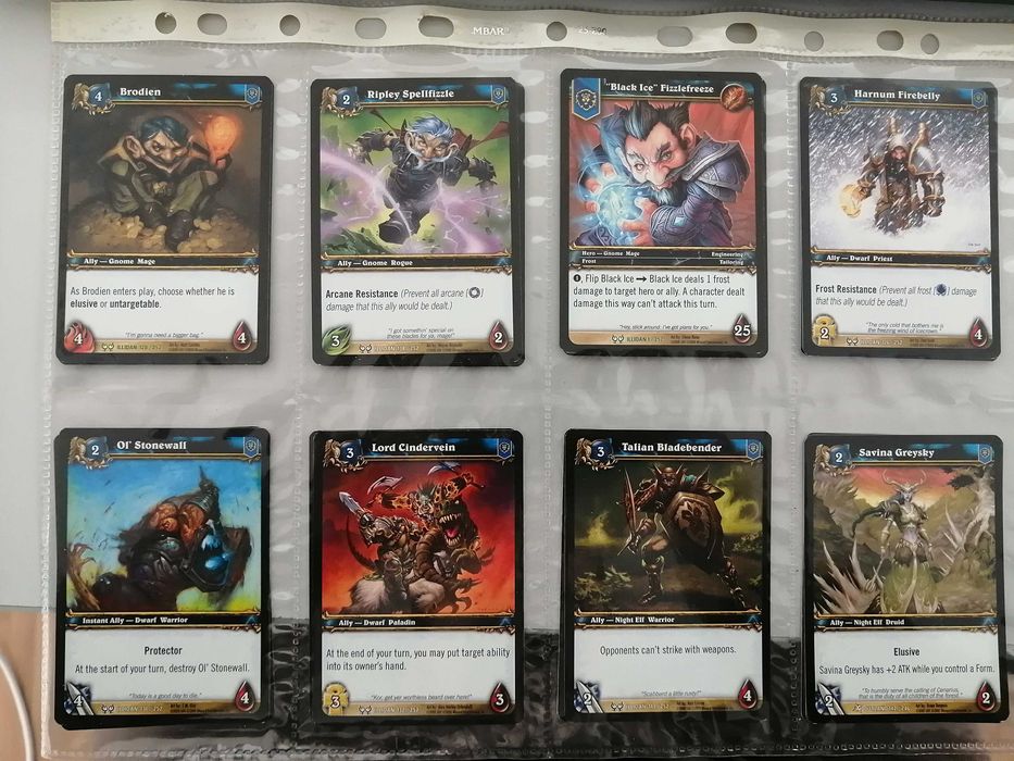 Cartas World Of Warcraft TCG