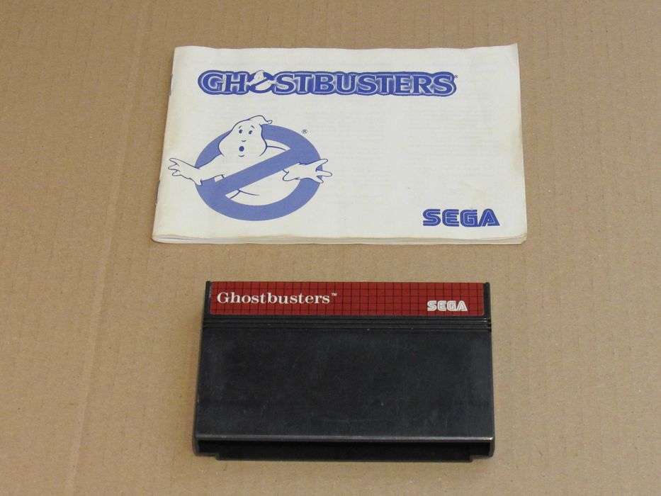 Jogo Sega Master System Ghostbusters completo