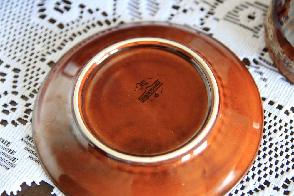 Komplet, serwis do kawy "Kasia" A. Sadulski, Mirostowice, PRL, Vintage