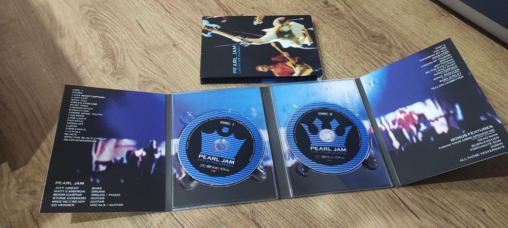 DVD Pearl Jam  Live at the Garden duplo